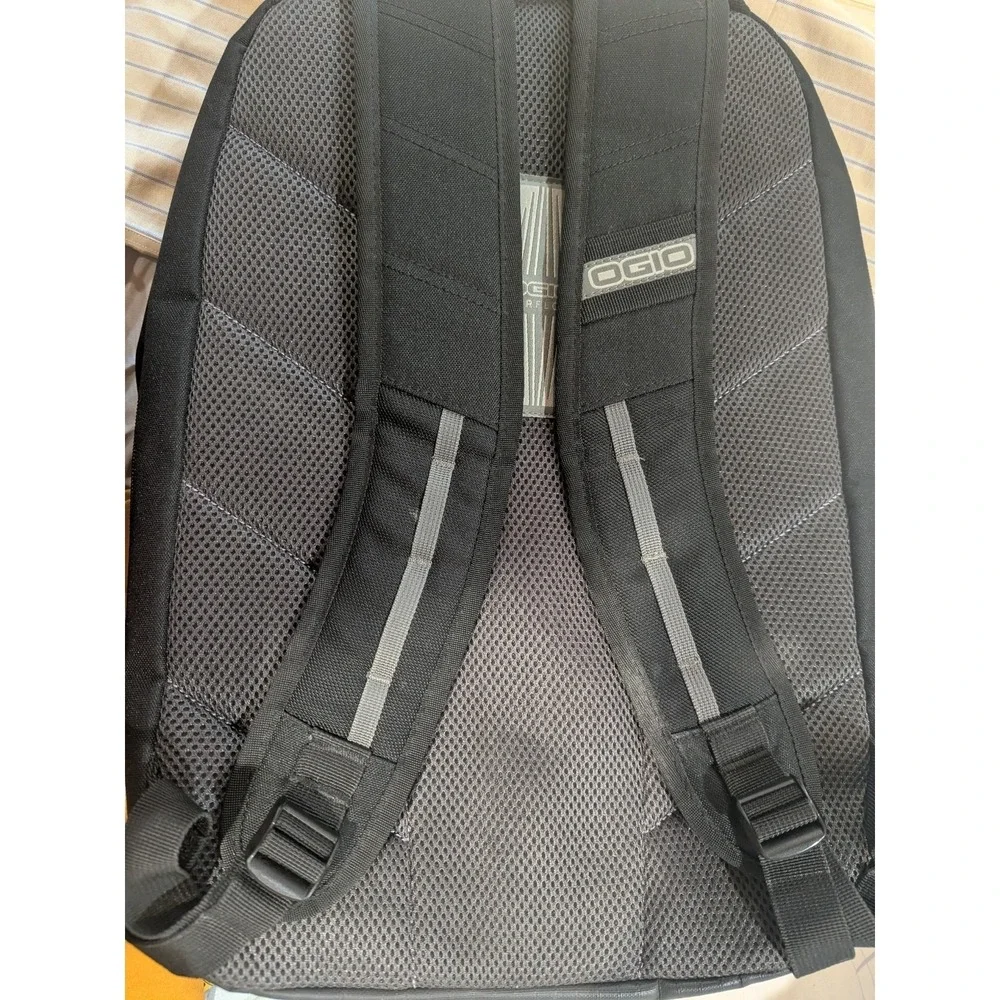 OGIO Black Laptop Backpack Travel School Work Computer Daypack Organizer Bag